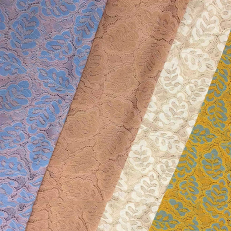 Thiết kế mới bán buôn vải nylon đầy màu sắc cho váy phụ nữ