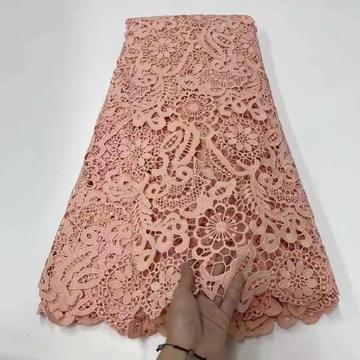 100% cotton đầy màu sắc của Pháp vải ren cho phụ nữ váy